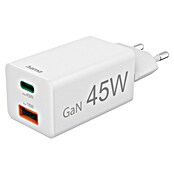 Hama USB-Adapter Schnellladegerät USB-C+A (Weiß, 45 W) | BAUHAUS