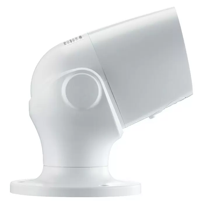 Hama Wifi Überwachungskamera 176645 - Erfassungswinkel: 110 ° - Weißes verstellbares Sensor- oder Kameragehäuse mit flacher Montagebasis.