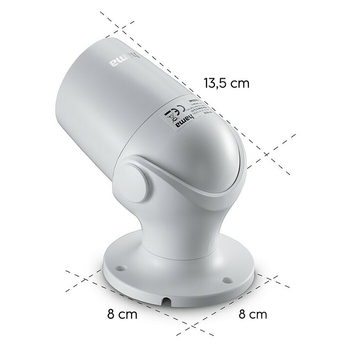 Hama Wifi Überwachungskamera (Erfassungswinkel: 110 °) | BAUHAUS