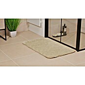 Camargue Badteppich Wuschel (80 x 50 cm, Beige) | BAUHAUS