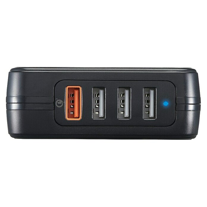 Hama USB-Adapter Schnellladegerät 4x USB-A 33W (Schwarz, USB A-Stecker) | BAUHAUS