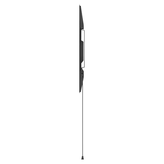 Hama TV-Wandhalterung starr - Passend für: Bildschirmgröße: 94 - 229 cm (37" - 90") bis 100 kg - Dunkelgrauer Standlautsprecher mit schlankem, kantigem Design und schlankem Ständer.