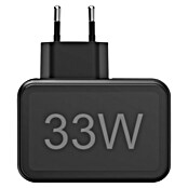 Hama USB-Adapter Schnellladegerät 4x USB-A 33W (Schwarz, USB A-Stecker) | BAUHAUS