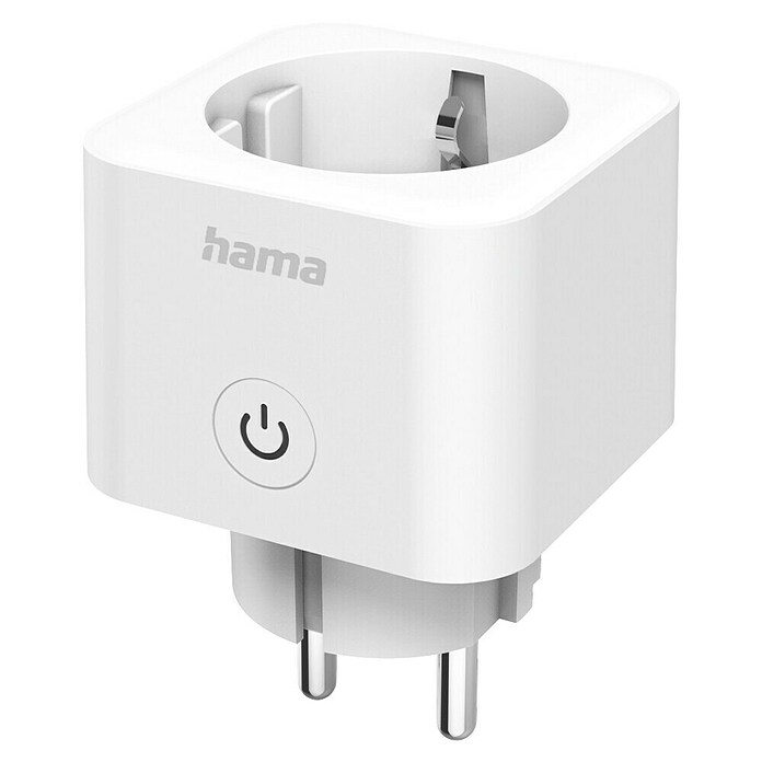 Hama Funksteckdose WLAN-Steckdose Matter (Weiß, Max. Anschlussleistung: 3.680 W, 1 Stk.) | BAUHAUS