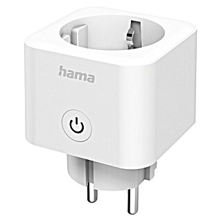 Hama Funksteckdose WLAN-Steckdose Matter (Weiß, Max. Anschlussleistung: 3.680 W, 1 Stk.)