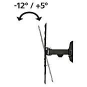 Hama TV-Wandhalterung schwenkbar, neigbar (Passend für: Bildschirmgröße: 81 - 165 cm (32