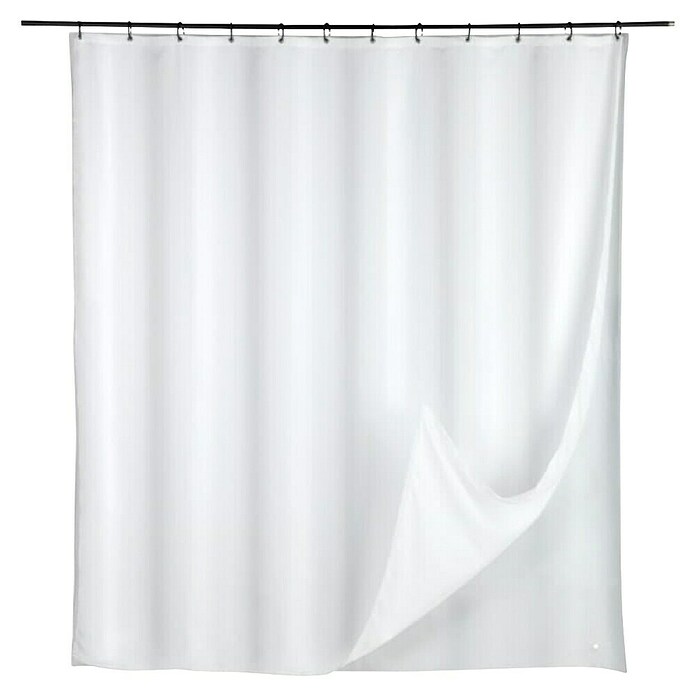 SCHÖNER WOHNEN-Kollektion Zavjesa za tuš Saoba  (Š x V: 180 x 200 cm, Plastika, Bijela) | BAUHAUS