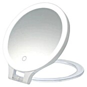 Tauro Baño Espejo cosmético con colgador (20 x 22 cm, Diámetro: 80 cm, Redonda, Blanco, Aumento 1: 700 %) | BAUHAUS