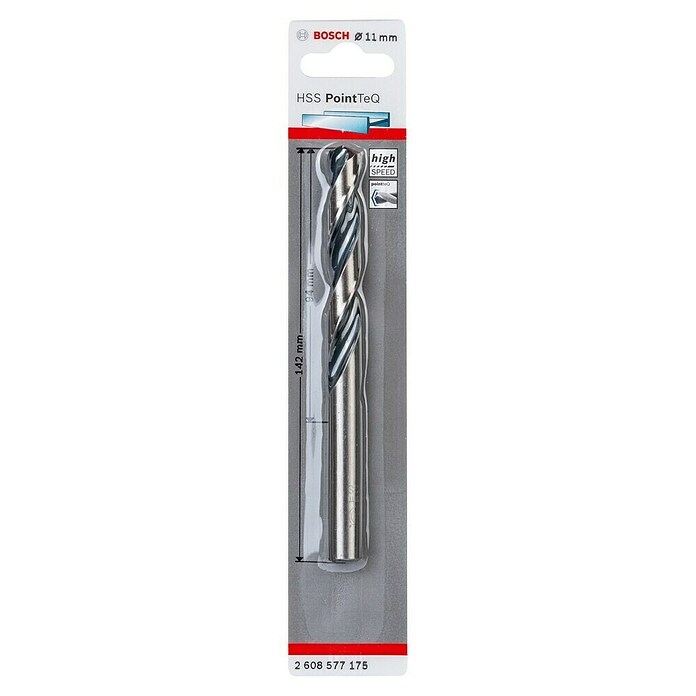 Bosch Metaalboor HSS 11 mm (1 st., Boordiameter: 11 mm) | BAUHAUS