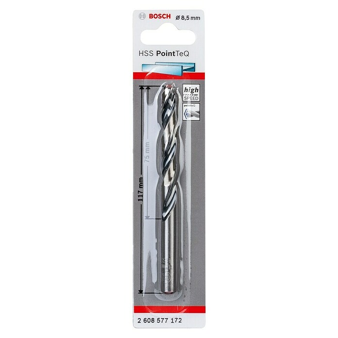 Bosch Metaalboor HSS 8,5 mm (1 st., Boordiameter: 8,5 mm) | BAUHAUS