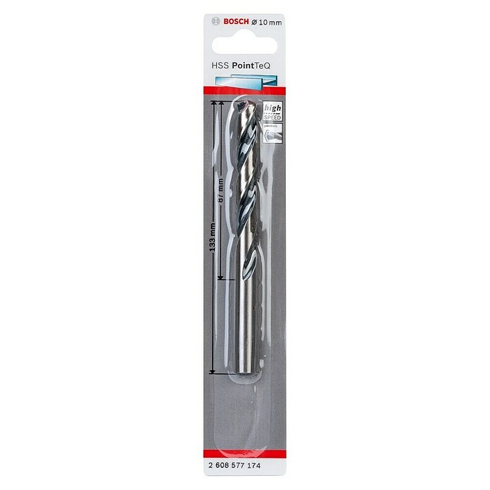 Bosch Metaalboor HSS 10 mm (1 st., Boordiameter: 10 mm) | BAUHAUS