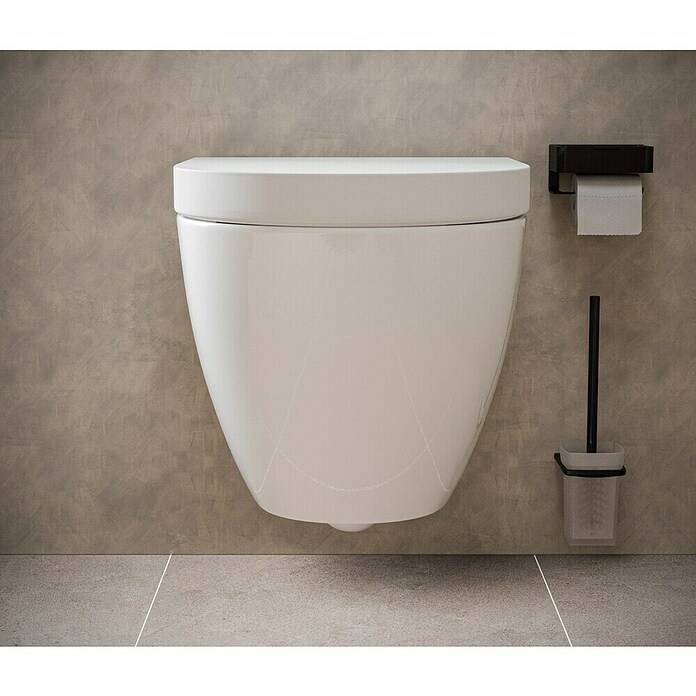 Camargue Pico Stenski WC 3.0  (Izpiranje brez roba, Brez posebne glazure, Oblika splakovanja: Globok, WC odtok: Vodoravno) | 3942 - WC Wand QM | DBBB - Keramik QM | DBB - Keramik | DB - Keramik/Wannen | D - Sanitär | BAUHAUS