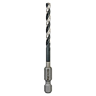 Bosch Metaalboor HSS 4 mm - zeskant (1 st., Boordiameter: 4 mm)