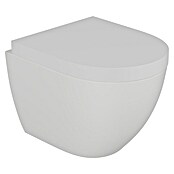 Camargue Pico Zidna WC školjka 3.0  (Bez ruba, Bez posebne glazure, Oblik ispiranja: Duboko, WC odvod: Vodoravno, Bijela) | BAUHAUS