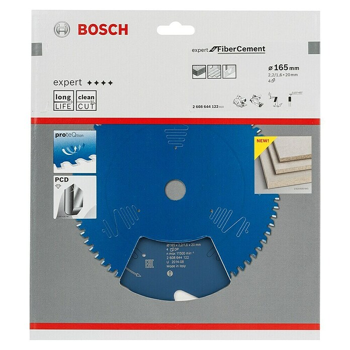Bosch Expert Cirkelzaagblad for Fiber Cement (165 mm, 4 st.) | BAUHAUS