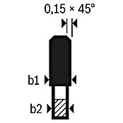 Bosch Expert Cirkelzaagblad for Fiber Cement (165 mm, 4 st.) | BAUHAUS