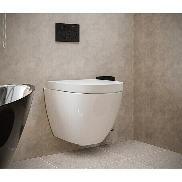Camargue Pico Stenski WC 3.0  (Izpiranje brez roba, Brez posebne glazure, Oblika splakovanja: Globok, WC odtok: Vodoravno) | 3942 - WC Wand QM | DBBB - Keramik QM | DBB - Keramik | DB - Keramik/Wannen | D - Sanitär | BAUHAUS