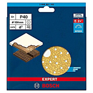Bosch Expert Schuurpapier C470 (Korreling: 40, 5 st.)