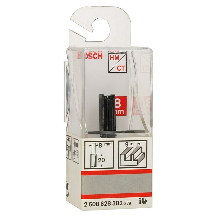Bosch Frees 20 mm (Werklengte: 20 mm, Boordiameter: 9 mm) | BAUHAUS