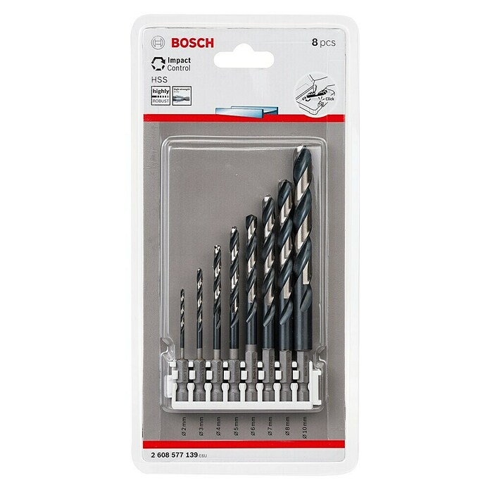 Bosch Metaalborenset Impact Control (8 st.) | BAUHAUS