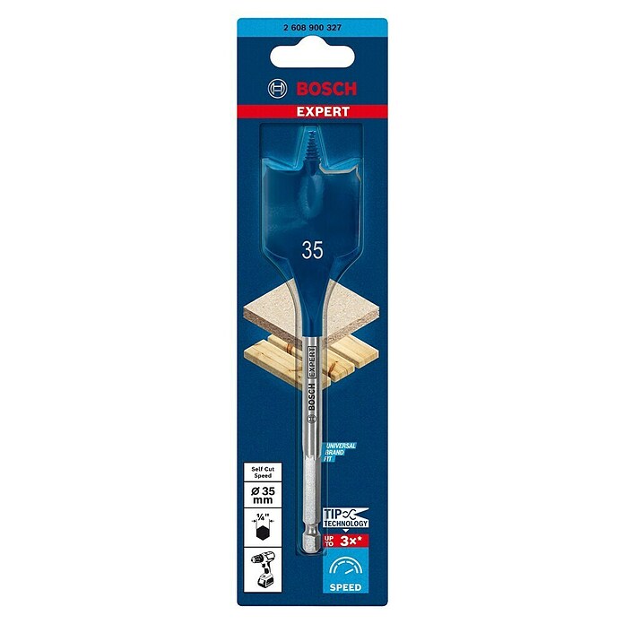 Bosch Expert Speedboor Self Cut Speed 35 mm (35 mm, Zeskant) | BAUHAUS