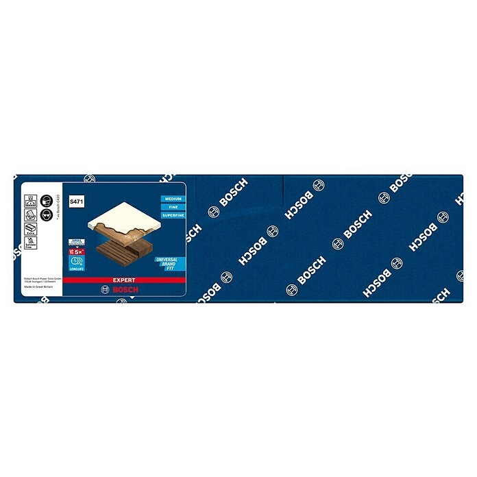 Bosch Expert Schuurpapier S471 (Korreling: 240, 1 st.) | BAUHAUS