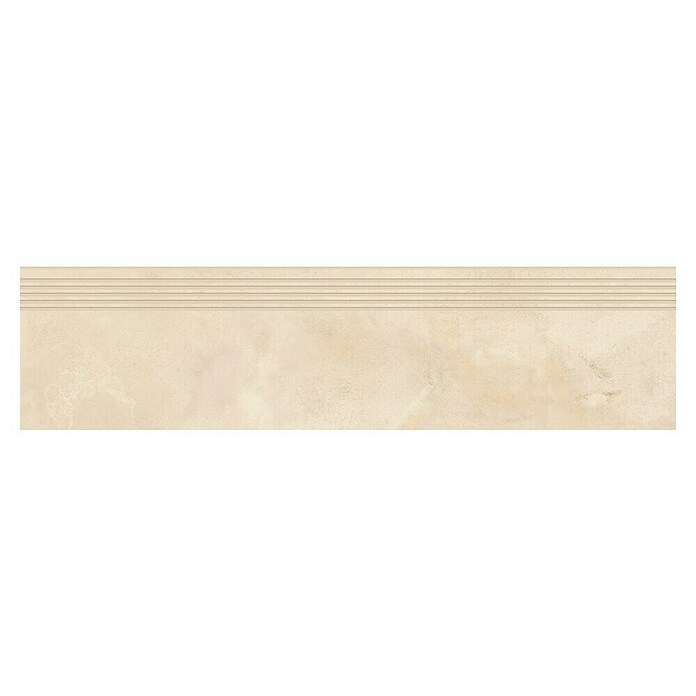 Queens Stufen- & Abdeckplatte (29,8 x 119,8 cm, Beige, Matt) | BAUHAUS