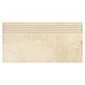 Queens Stufen- & Abdeckplatte (29,8 x 59,8 cm, Beige, Matt) | BAUHAUS