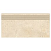 Queens Stufen- & Abdeckplatte (29,8 x 59,8 cm, Beige, Matt) | BAUHAUS