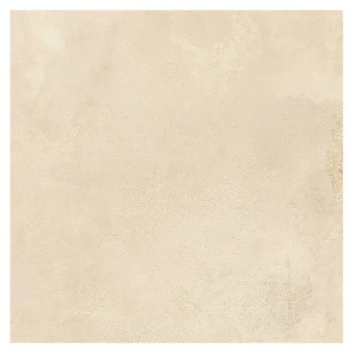 Queens Feinsteinzeugfliese - 59,8 x 59,8 cm, Beige, Matt - Bild eines quadratischen, beigefarbenen Steinzeugfliesenmusters, das eine natürliche und elegante Textur für Innenräume bietet.