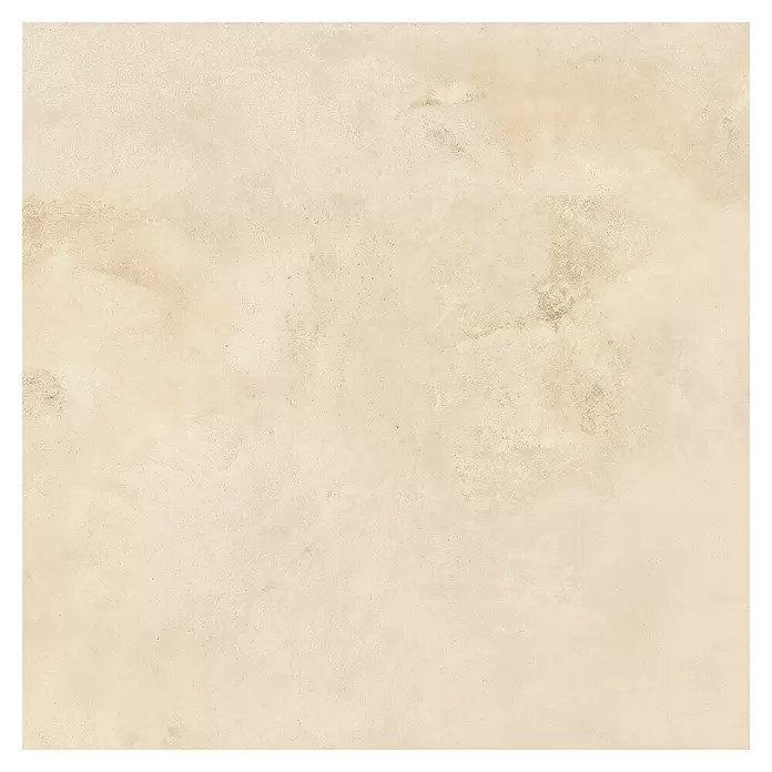 Queens Feinsteinzeugfliese - 79,8 x 79,8 cm, Beige, Matt - Helle beige, strukturierte Beton- oder Steinoberfläche mit subtilen Variationen.
