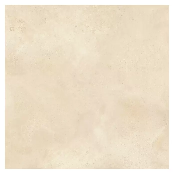Queens Feinsteinzeugfliese - 79,8 x 79,8 cm, Beige, Matt - Helle beige Texturfläche, die Naturstein oder Beton ähnelt, mit mattem Finish.