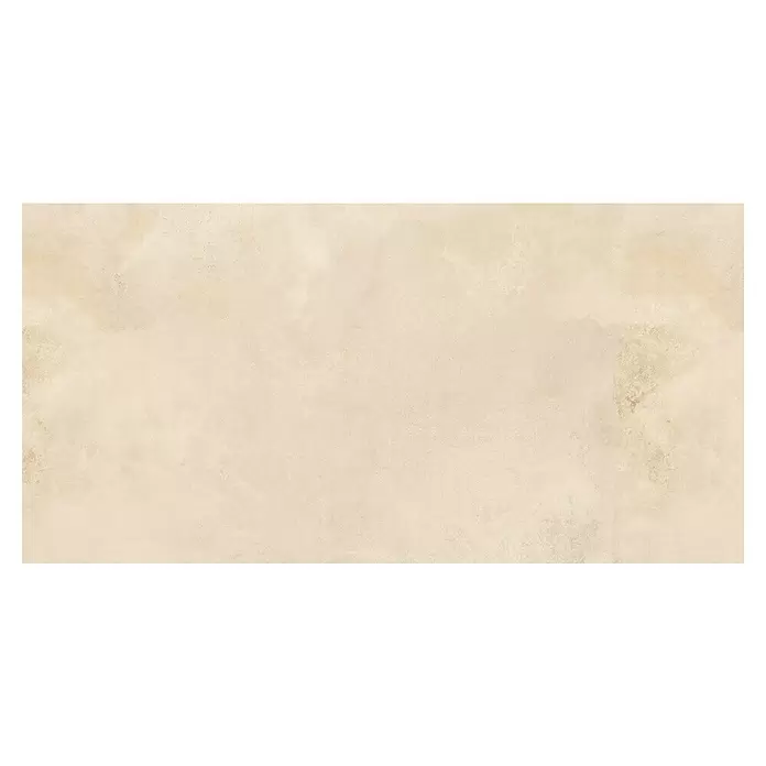 Queens Feinsteinzeugfliese - 59,8 x 119,8 cm, Beige, Matt - Helle beige strukturierte Steinplatte mit feiner Marmorierung.