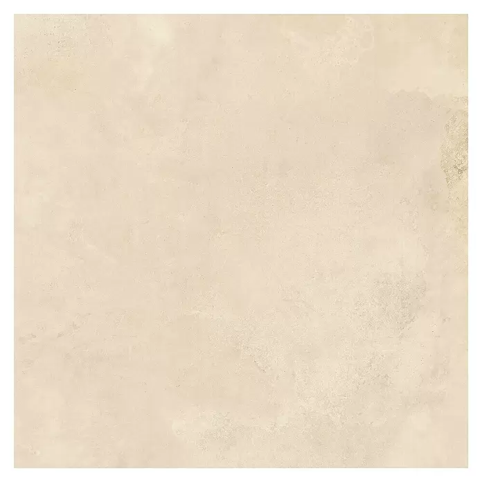 Queens Feinsteinzeugfliese - 79,8 x 79,8 cm, Beige, Matt - Strukturierte, hellbeige Fliese in Steinoptik.