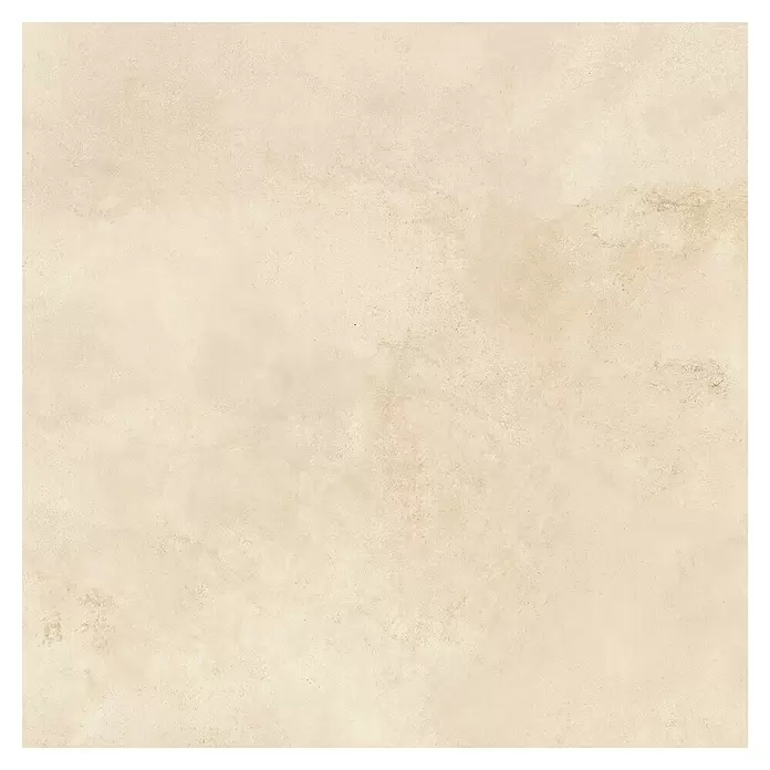 Queens Feinsteinzeugfliese - 79,8 x 79,8 cm, Beige, Matt - Hellbeige Natursteintextur.