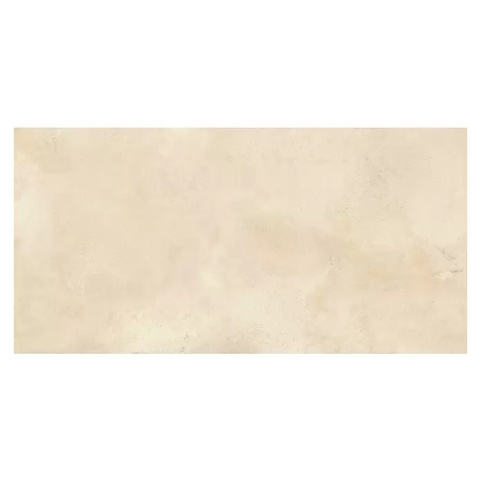 Queens Feinsteinzeugfliese - 59,8 x 119,8 cm, Beige, Matt - Hellbeige strukturierte Oberfläche mit feinen, unregelmäßigen Mustern, ideal für Fliesen oder Oberflächen.