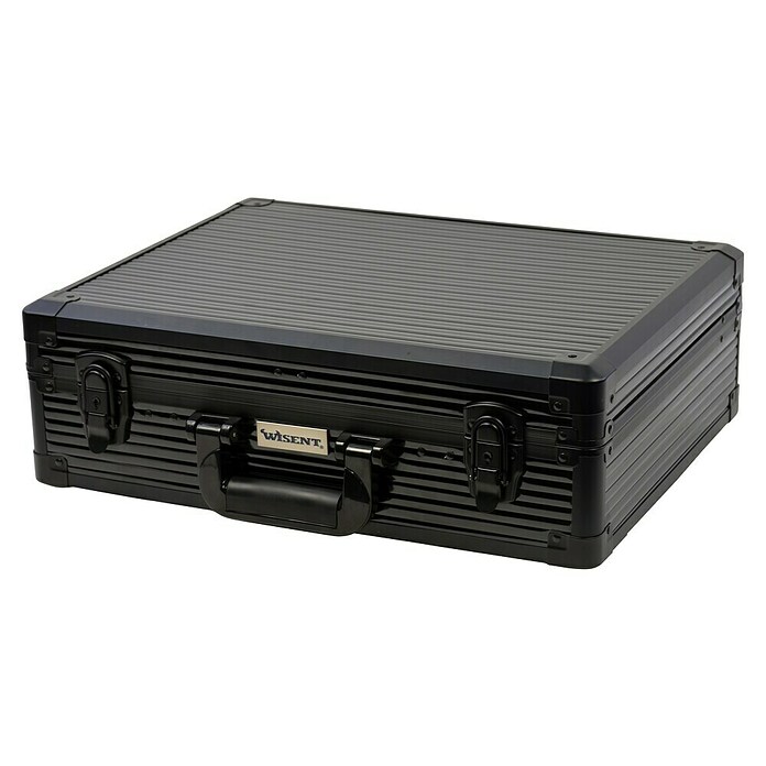 Wisent Maschinenkoffer Classic TC Black (L x B x H: 465 x 150 x 365 mm, Aluminium, Schwarz) | BAUHAUS