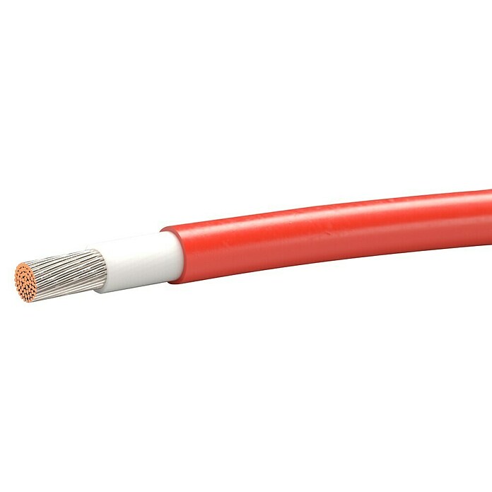 Solarkabel H1Z2Z2 Rot (6 mm², Kupferleiter, Rot) | BAUHAUS