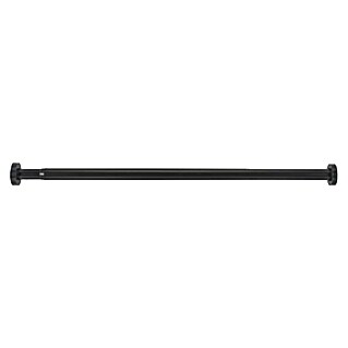 SCHÖNER WOHNEN-Kollektion Teleskopski nosač tuš zavjese Obleon (110 cm - 185 cm, Promjer: 2,8 cm, Crna)