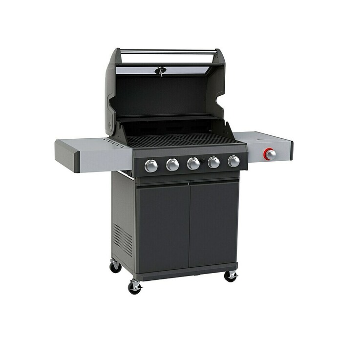 Grillstar Gasgrill Powerburner 550-1 (Grillfläche (B x T): 70 x 41 cm, 14,65 kW, Anzahl Brenner: 5) | BAUHAUS
