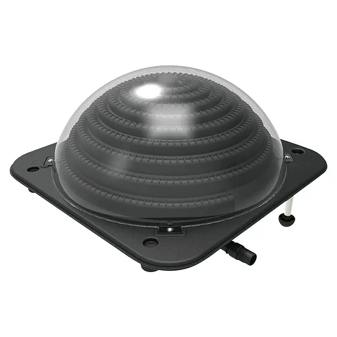 Malibu Solarkollektor Dome - L x B x H: 70 x 70 x 30 cm - Diese Abbildung zeigt einen Solarkollektor für Schwimmbäder, der eine effiziente Möglichkeit zur Erwärmung des Poolwassers bietet.