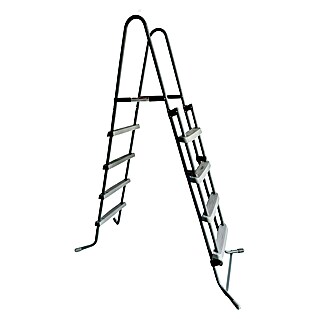 Malibu Poolleiter (Passend für: Aufstellpools mit 134 cm hoher Seitenwand, Metall)