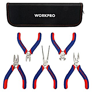 Juego de alicates Workpro (5 pzs.)