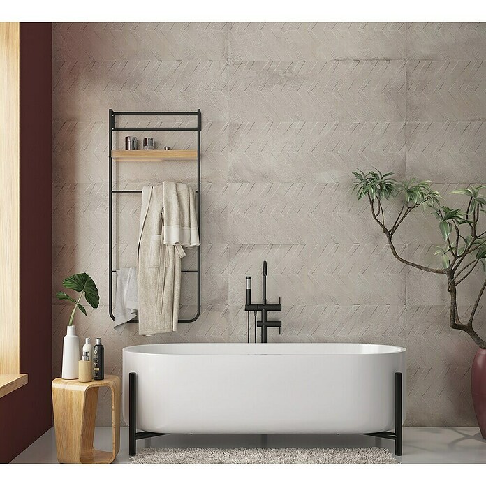 Revestimiento de pared Origin Arrow (30 x 90 cm, Arena, Mate, Rectificado) | BAUHAUS