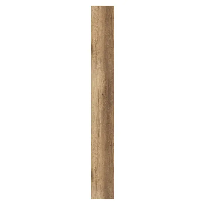 MyStyle MyArt Laminat - Wild West Oak, Landhausdiele, 2.003 x 245 x 12 mm - Detailaufnahme eines Holzpaneels mit Maserung und Farbvariationen, ideal für hochwertige Boden- oder Wandverkleidungen.