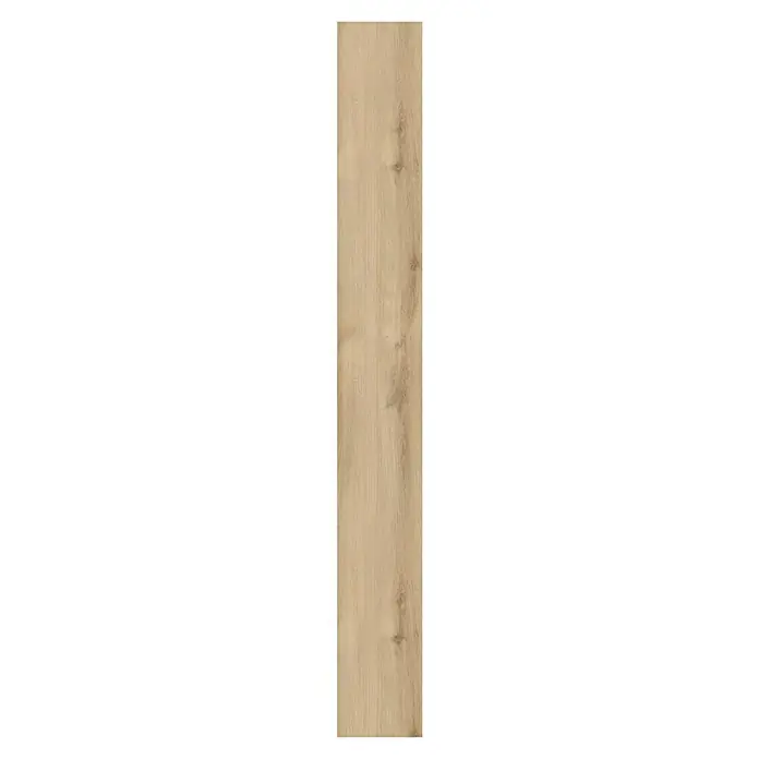 MyStyle MyArt Laminat - Desperado Oak, Landhausdiele, 2.003 x 245 x 12 mm - Das Bild zeigt eine einzelne Diele mit einer hellbraunen Holzoberfläche und natürlichen Maserungen für ein warmes Ambiente.