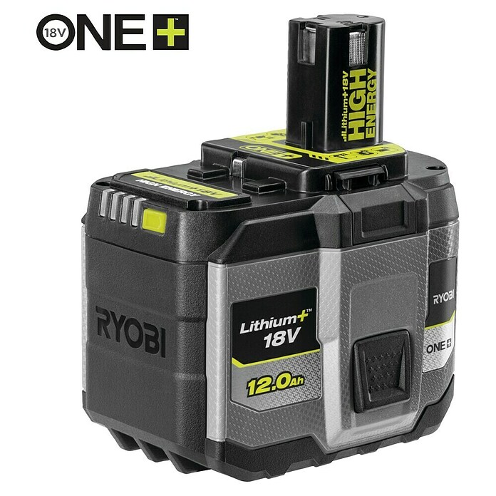 Ryobi ONE+ Akumulator High Energy RB18120T  (18 V, 12 Ah) | Akumulatorji in polnilniki | Dodatna oprema za stroje | Orodja in stroji | Izdelki | BAUHAUS
