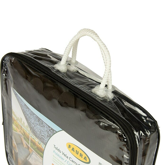 Faura Toldo vela Camuflaje (L x An: 3 x 4 m, Negro) | BAUHAUS