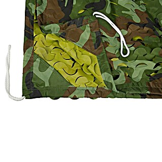 Toldo vela Camuflaje (L x An: 3 x 4 m, Militar)