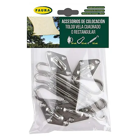 Faura  Kit de accesorios para toldo vela